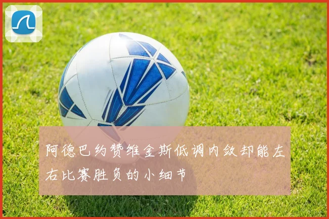 阿德巴约赞维金斯低调内敛却能左右比赛胜负的小细节